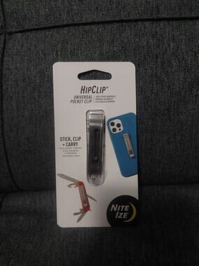 Nite Ize Nbc-03-11 Phone Hip Clip, Stainless Steel Brand New